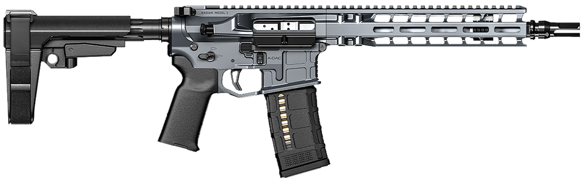Radian Weapons Model 1 223 Wylde 10.5" 30+1 Semi-Auto Pistol - Radian Gray
