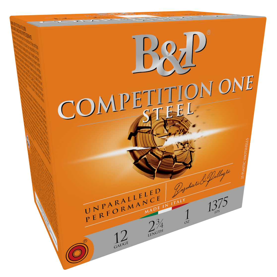 B&P Ammunition Competition One 12 Gauge 2.75" 1oz #7.5 Shot - Box or Case
