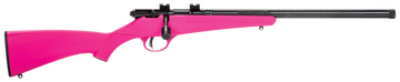 Savage Rascal FLV-SR 22 LR 16.12" 1-Rd Bolt Action Youth Rifle - Pink Synthetic