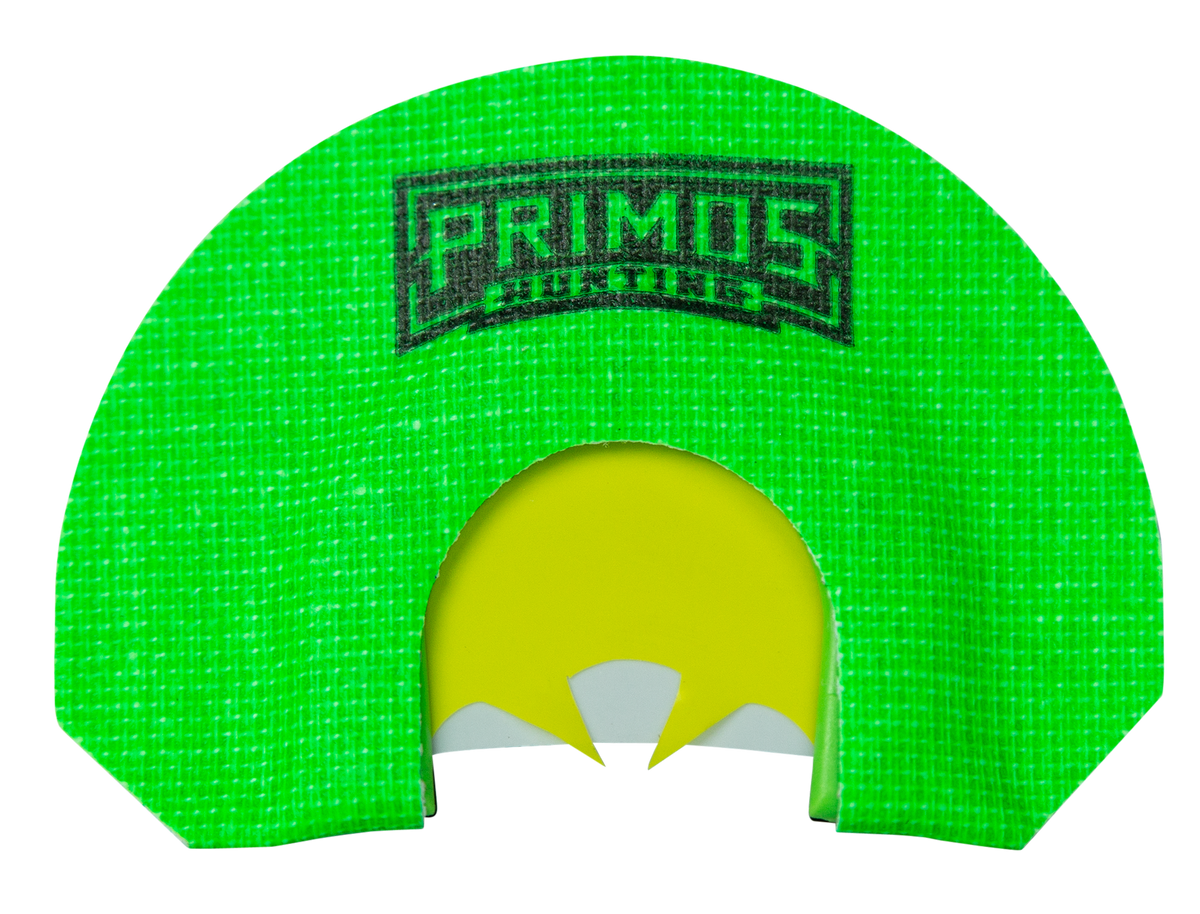 Primos PS1265 The Veronica Diaphragm Turkey Mouth Call - Triple Reed Spur Cut - Green