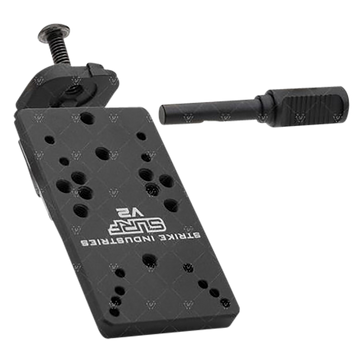Strike Industries G-SURF V2 Scorpion Universal Reflex Mount for Glock Version 2 - Black Anodized