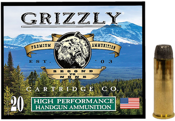 Grizzly Ammo GC41M4 41 Mag 250gr Wide Flat Nose Gas Check 20-Rd - Box or Case