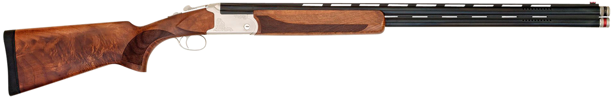 TriStar TT-15 Sporting 12 Gauge 30" 2-Rd 3" Chamber O/U Break Open Shotgun - Silver Receiver, Turkish Walnut