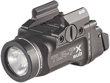 Streamlight 69401 TLR-7 X Sub 500 Lumen White LED Weapon Light for Sig Sauer P365/P365 XL - Black Anodized