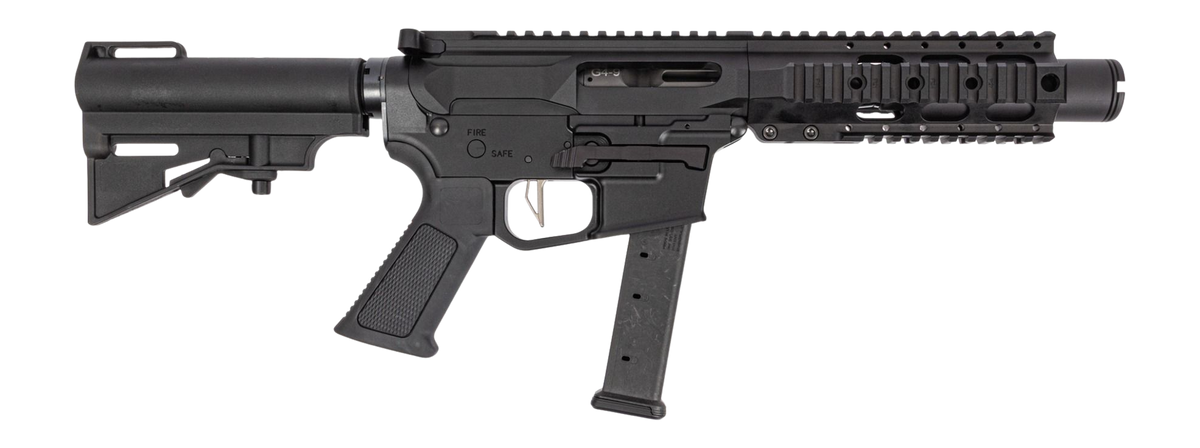 DPMS G9 Kitty Kat 9mm Luger 4" 27+1 Semi-Auto Pistol - Brace
