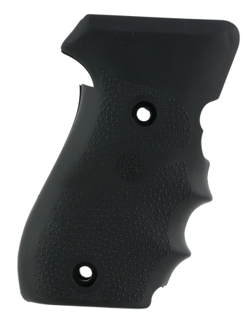 Hogue OverMolded Rubber Grip Cobblestone Black w/Finger Grooves Sig P220