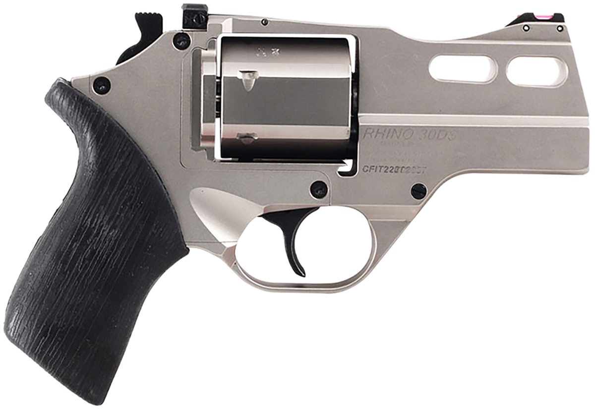 Chiappa Firearms Rhino 30DS 357 Mag 3" 6-Shot DA/SA Revolver - Nickel