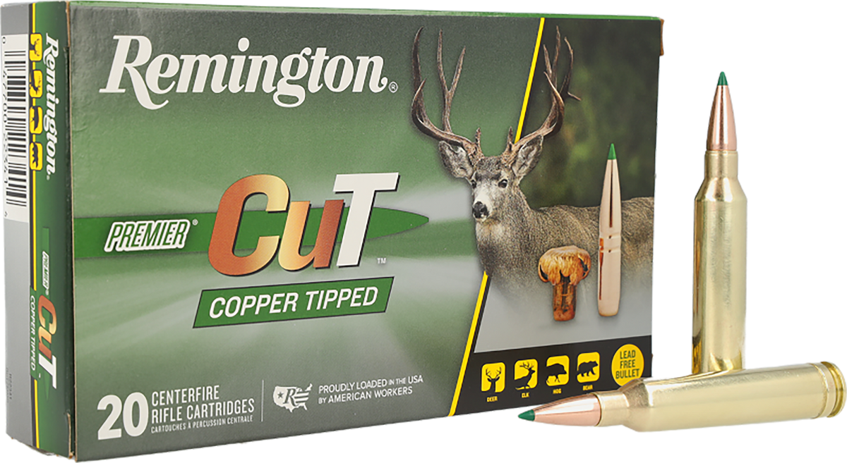 Remington Ammunition Premier Cut 6.5 PRC 130gr Copper Tipped 20 Rd - Box or Case