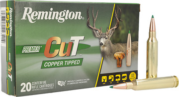 Remington Ammunition Premier Cut 6.5 PRC 130gr Copper Tipped 20 Rd - Box or Case