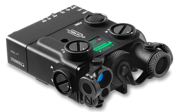 Steiner DBAL-A3 Green/IR Dual Beam Aiming Laser 532nm/850nm Picatinny QR HT Mount