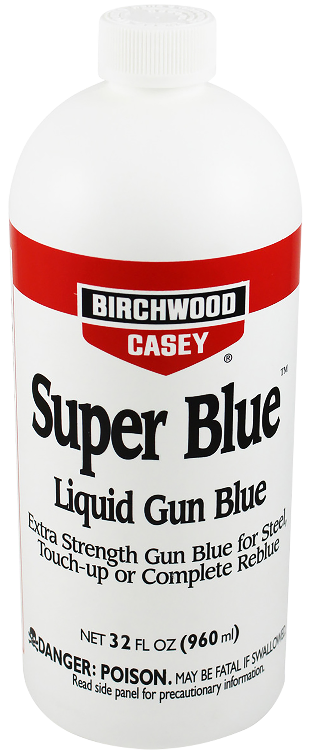 Birchwood Casey 13432 Super Blue Liquid Gun Blue 32 oz Bottle