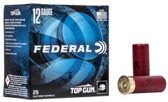 Federal TGL129 Top Gun  12Gauge 2.75" 1 1/8oz 9Shot 25 Per Box/10 Case