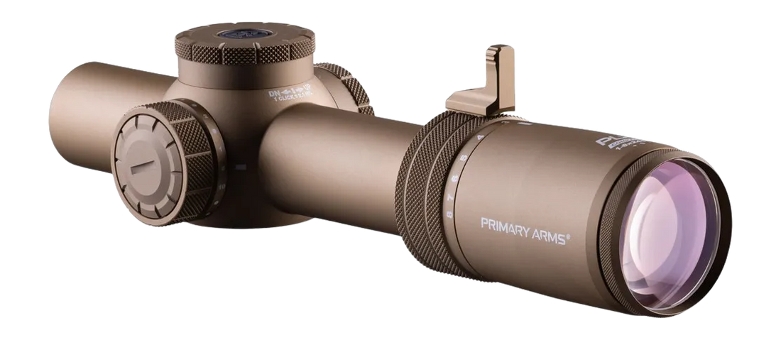 Primary Arms Optics PLxC 1-8x24mm SFP Rifle Scope FDE - ACSS Nova Reticle
