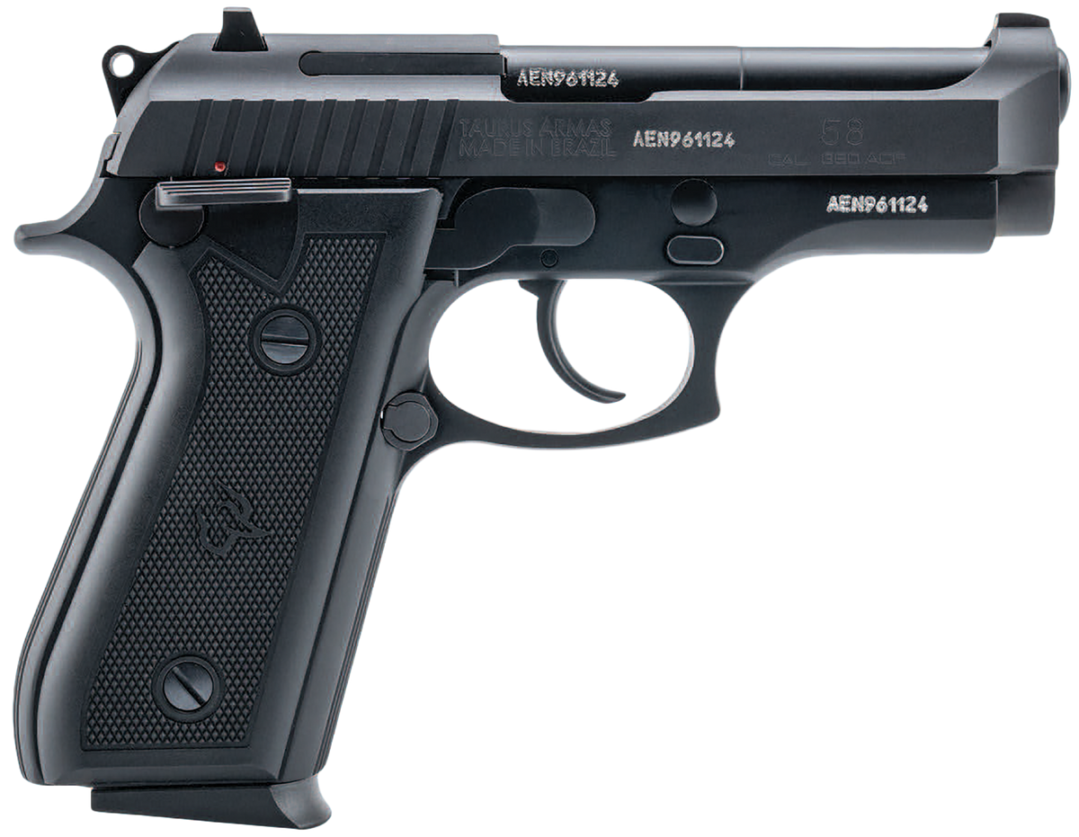 Taurus 58 .380 ACP 4" 15+1 DA/SA Semi-Auto Pistol - Matte Black