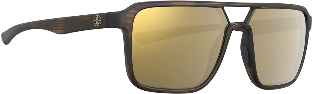Leupold Bridger Performance Wear Bronze Mirror Matte Tortoise Frame