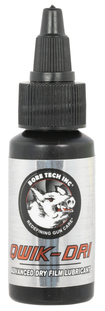 Bore Tech Qwik-Dri Dry Film Lubricant 1 oz Dropper Tip