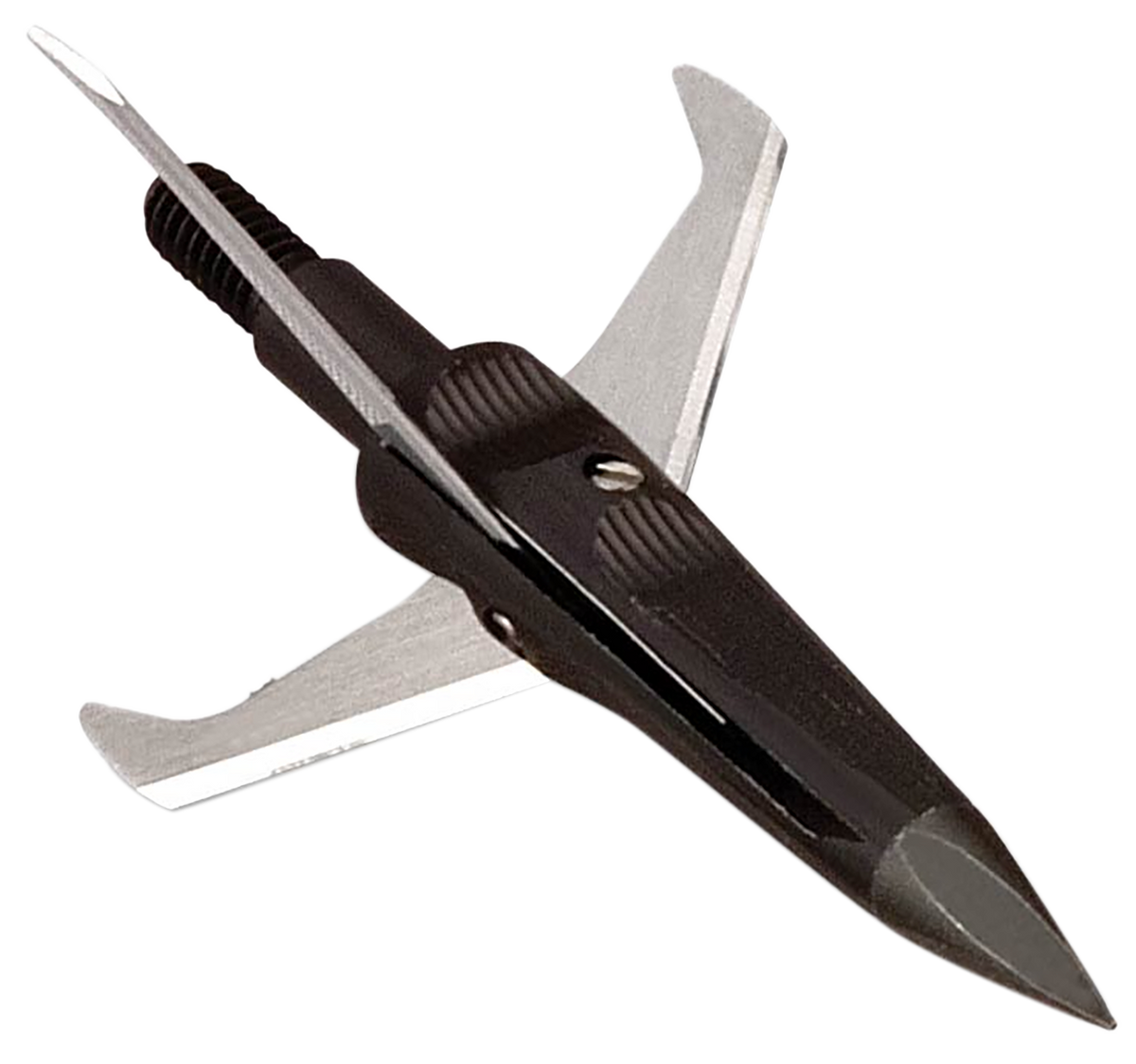 NAP Spitfire 100gr 3-Blade Mechanical Broadhead 1.5" Cut Silver/Black 3-Pack