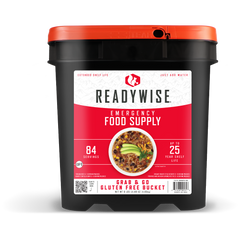 ReadyWise Gluten Free Freeze Dried Entrees 84 Servings Per Bucket