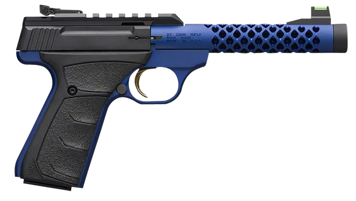 Browning Buck Mark Plus Vision Blue Shoal .22 LR 5.87" 10+1 Semi-Auto Pistol