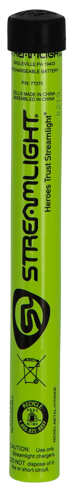 Streamlight 77375 NiMH 6V Rechargeable Battery for UltraStinger/SL-20L/SL-20LP - Neon Green