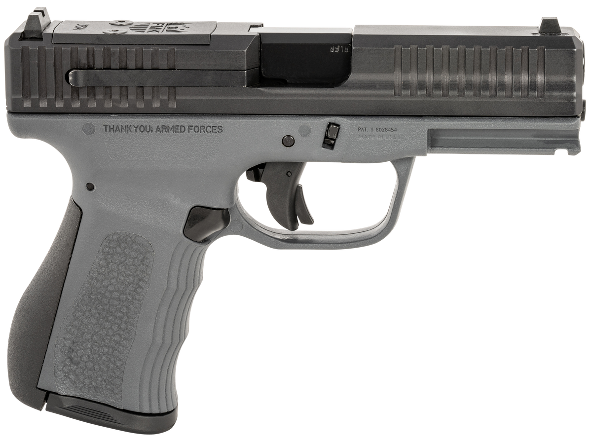FMK G3 9mm Luger 4" 14+1 Semi-Auto Pistol - Dark Gray