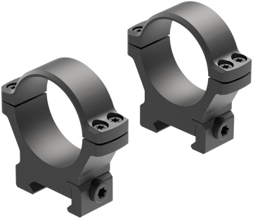 Leupold BackCountry Cross-Slot 35mm High Matte Black Scope Rings