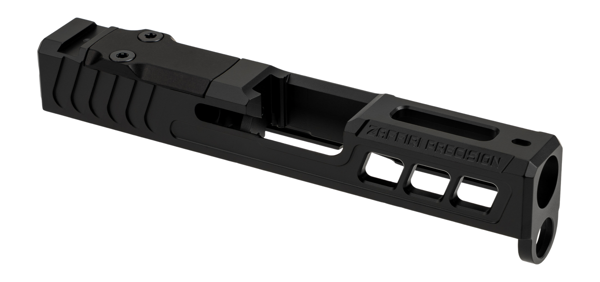 Zaffiri Precision ZPS.3 Slide for Glock 43/43X - Black Cerakote - Optic-Ready RMSc Cut