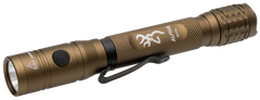 Browning Alpha 2AA Flashlight 36/525 Lumens Burnt Bronze - White LED/Green