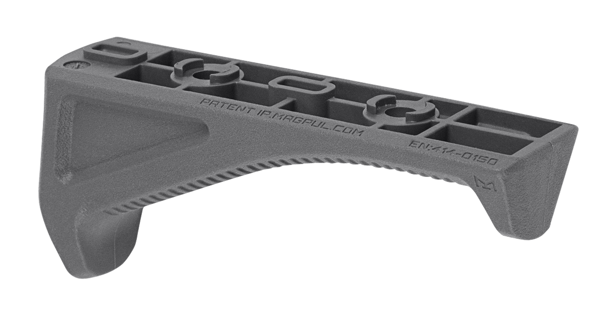 Magpul Industries M-LOK AFG Angled Foregrip - Gray Polymer - AR Platform