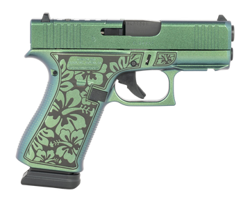 Glock G43X 9mm Luger 3.41" 15+1 Semi-Auto Pistol - Steel Serrated Slide Ambidextrous