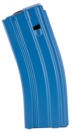 DuraMag Speed AR-15 30rd .223 Rem/5.56/300 BLK Blue Aluminum Magazine w/ Black Follower