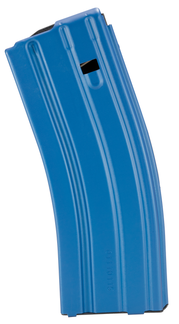 DuraMag Speed AR-15 30rd .223 Rem/5.56/300 BLK Blue Aluminum Magazine w/ Black Follower