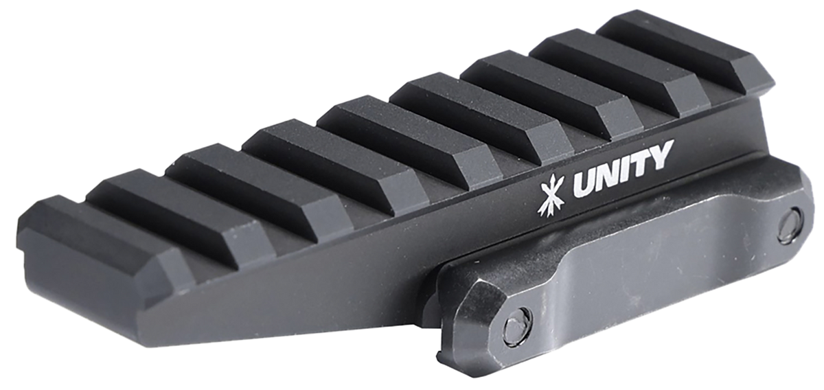 Unity Tactical FAST Optic Riser 3.60" Picatinny 2.26" Optical Centerline - Black Anodized