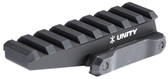 Unity Tactical FAST Optic Riser 3.60" Picatinny 2.26" Optical Centerline - Black Anodized