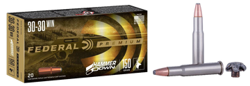 Federal Premium HammerDown 30-30 Win 150gr Bonded Soft Point 20rd - Box or Case