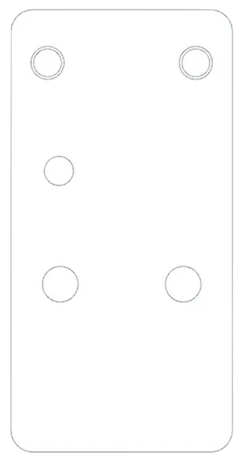 Beretta APX A1 Carry Red Dot Optic Plate - Holosun K Series Footprint
