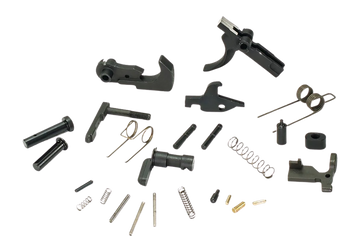 White Label Armory WLA-LOW-1015-01 AR-15 Lower Parts Kit - Black Phosphate