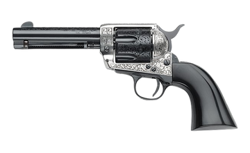 E.M.F. Great Western II Gambler's Royale 357 Mag 4.75" 6-Rd SAO Revolver - Ultra Black