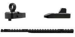 XS Sights ML10015 Marlin 1895 Lever Rail Ghost Ring WS Sight Set - White Stripe Front / Ghost Ring Rear