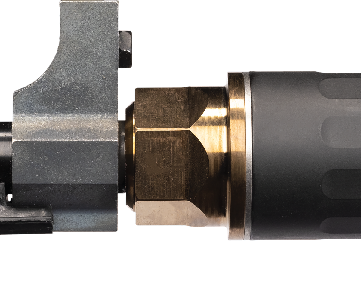 Q LLC Plan-B ASR Silencer Mount - Steel Black