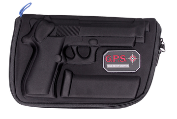 G Outdoors GPS-909PC Custom Molded Pistol Case Black 1-Handgun for Beretta 92, 96 & Taurus PT92