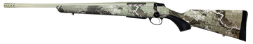 Tikka T3x Lite 6.5 Creedmoor 24.30" 3+1 Bolt Action Left Hand Rifle - Desert Verde Cerakote/ Veil Alpine Stock