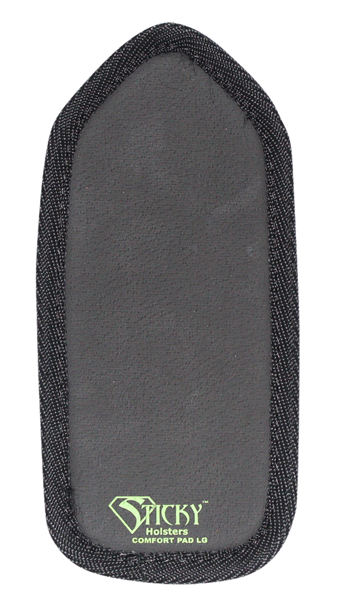 Sticky Holsters Comfort Pad IWB Holster Cushion - Large Black Foam Hook & Loop