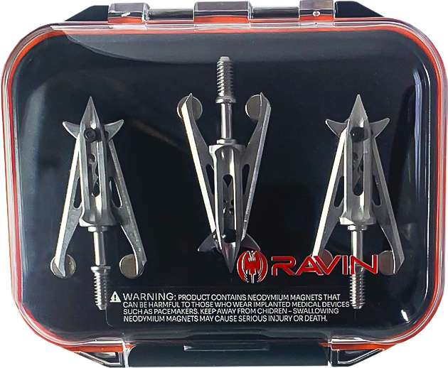 Ravin Crossbows R109 Broadhead Case Black/Clear