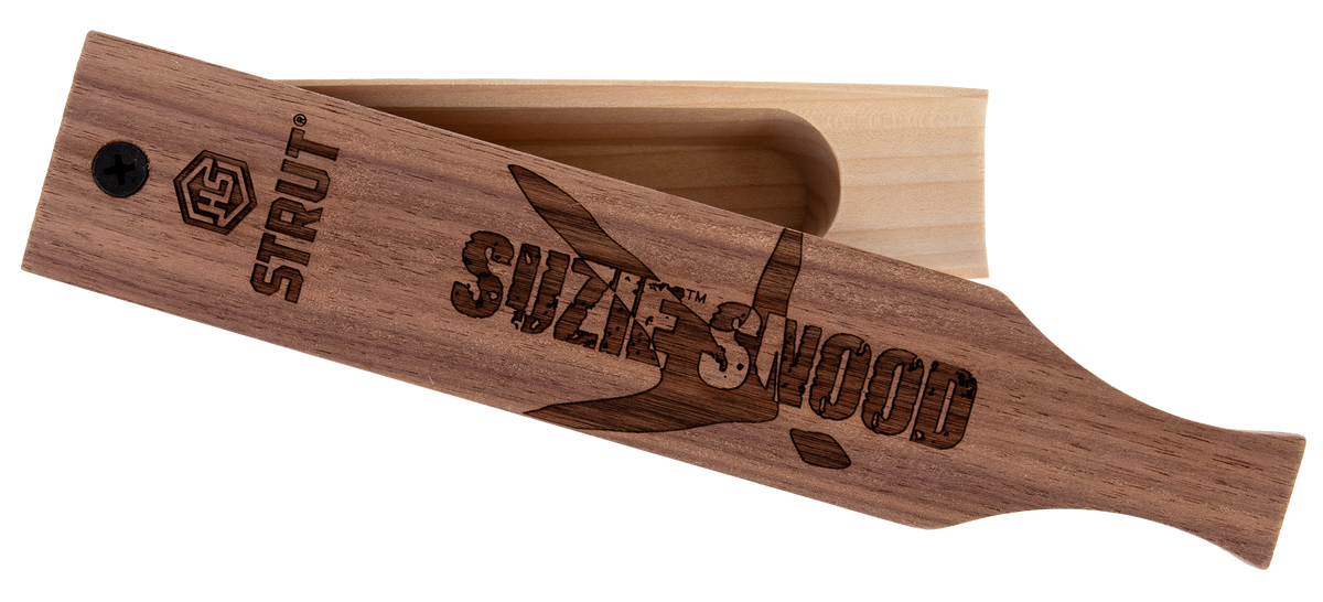 Hunters Specialties Suzie Snood Box Call - Brown Hardwood