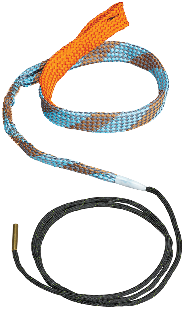 Hoppes BoreSnake Viper .35/.358/.375 Cal Rifle Bore Cleaner Rope - Bronze Bristle