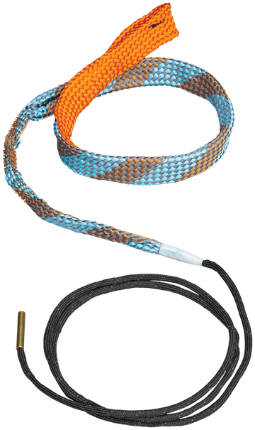 Hoppes BoreSnake Viper .35/.358/.375 Cal Rifle Bore Cleaner Rope - Bronze Bristle