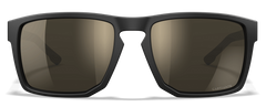Wiley X WX Apex CAPTIVATE Polarized Tungsten Mirror Lens Matte Black Frame Safety Glasses