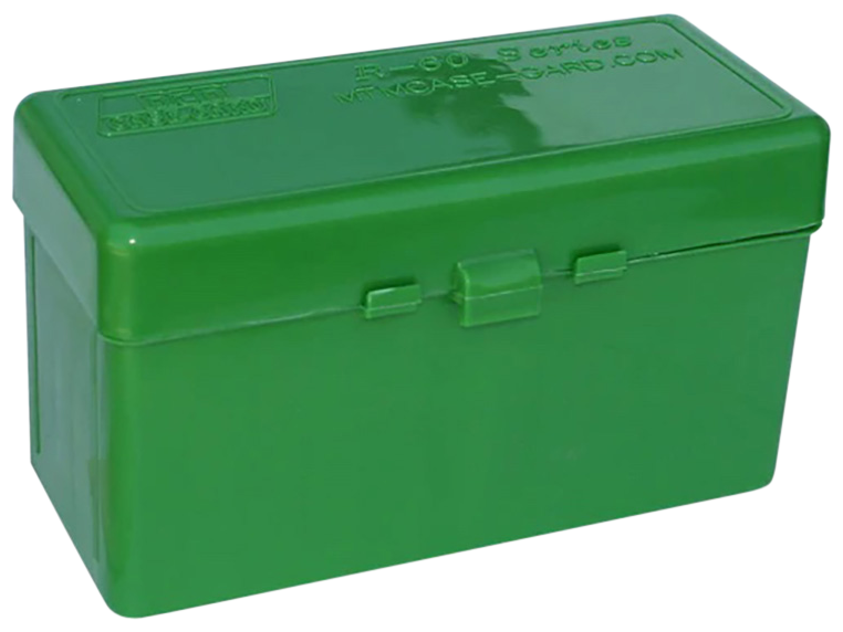 MTM Case-Gard RL6010 Flip-Top 270 Win/25-06 Rem/30-06 Springfield 60rd Green Polypropylene Ammo Box