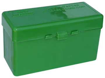 MTM Case-Gard RL6010 Flip-Top 270 Win/25-06 Rem/30-06 Springfield 60rd Green Polypropylene Ammo Box
